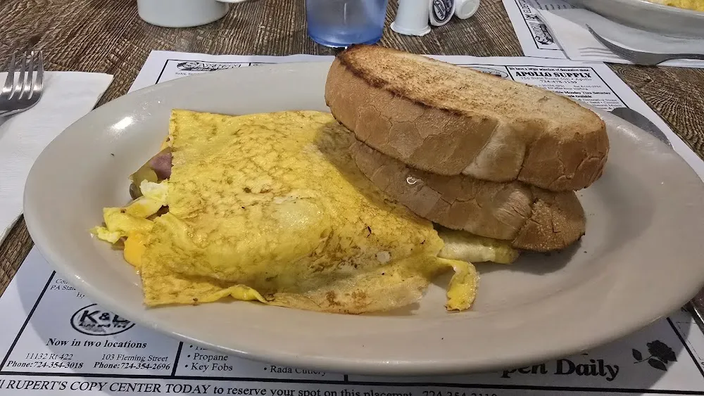 Two Eggs Deluxe & Toast